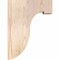 Ekena Millwork Del Monte Smooth Corbel, Douglas Fir, 5 1/2"W x 12"D x 16"H COR06X12X16DEL00SDF - alternate 2